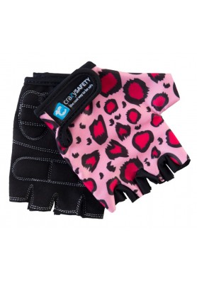 Перчатки Pink Leopard (розовый леопард) Crazy Safety