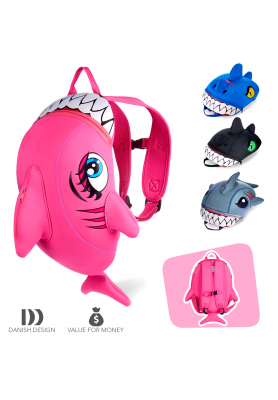 Рюкзак - Crazy Safety - Pink Shark (розовая акула)