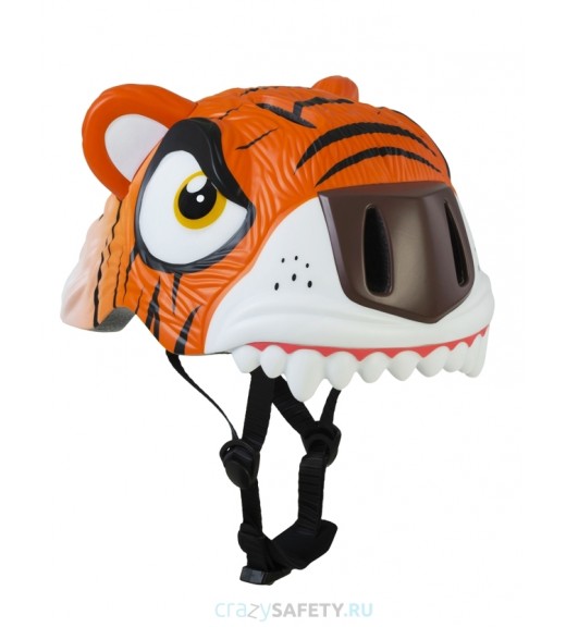Шлем Orange Tiger 2017 New (оранжевый тигр) Crazy Safety