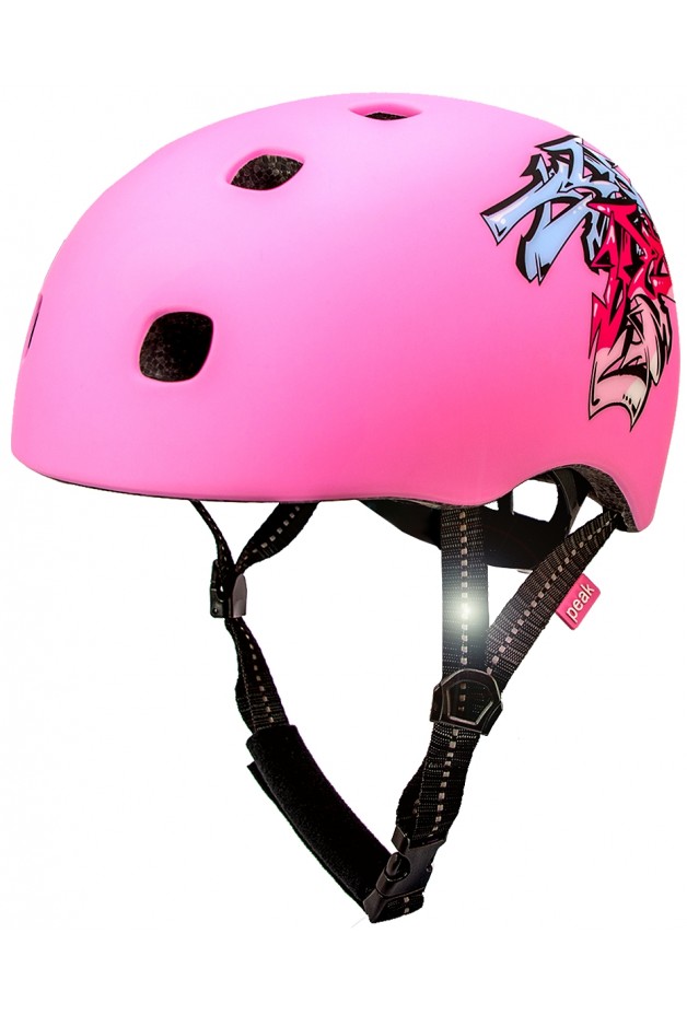 Шлем - RAMP-  M/L (Pink Розовый) Crazy Safety